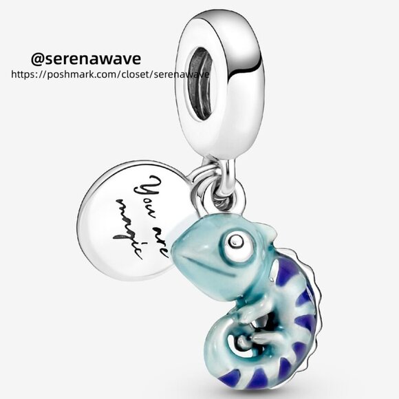 Pandora Color-changing Chameleon Dangle Charm - Picture 1 of 2